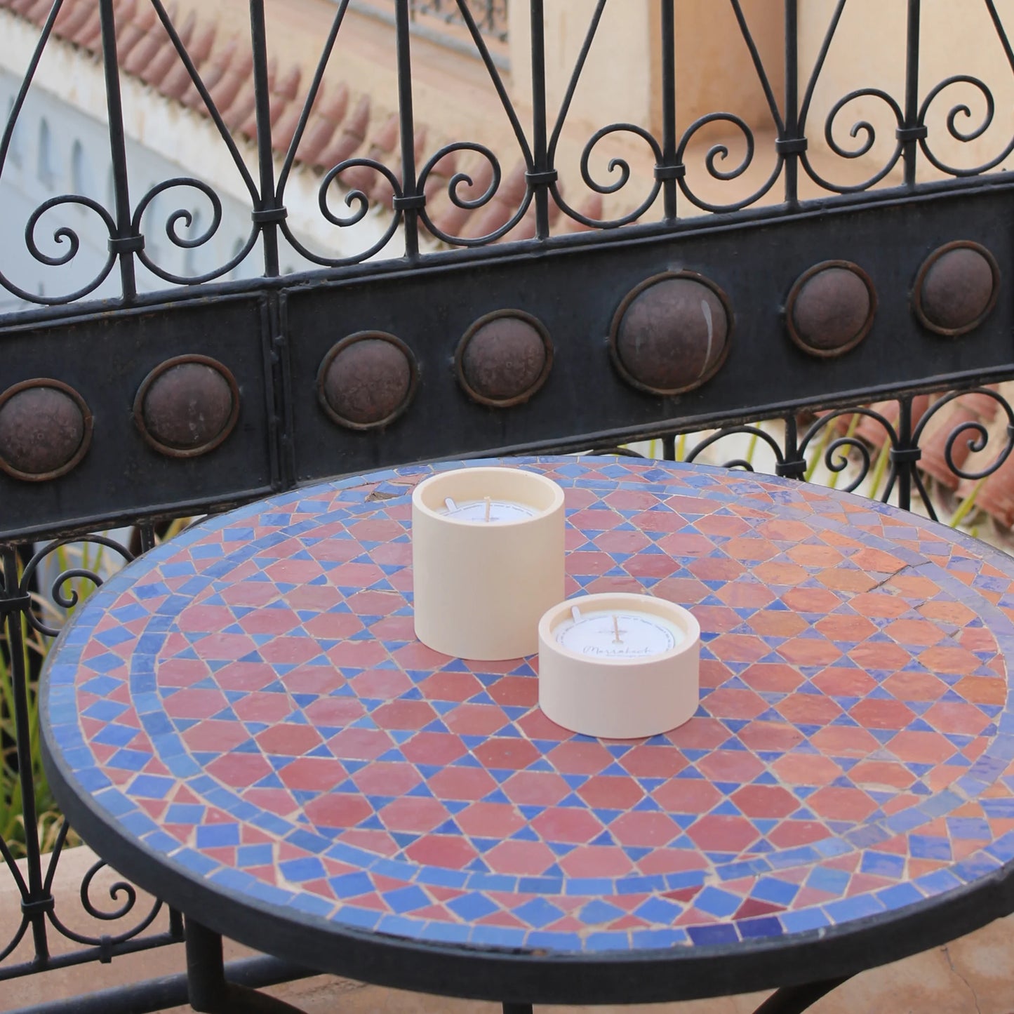 Marrakech - Bougie Parfumée et Rechargeable Fleur d’Oranger Jasmin