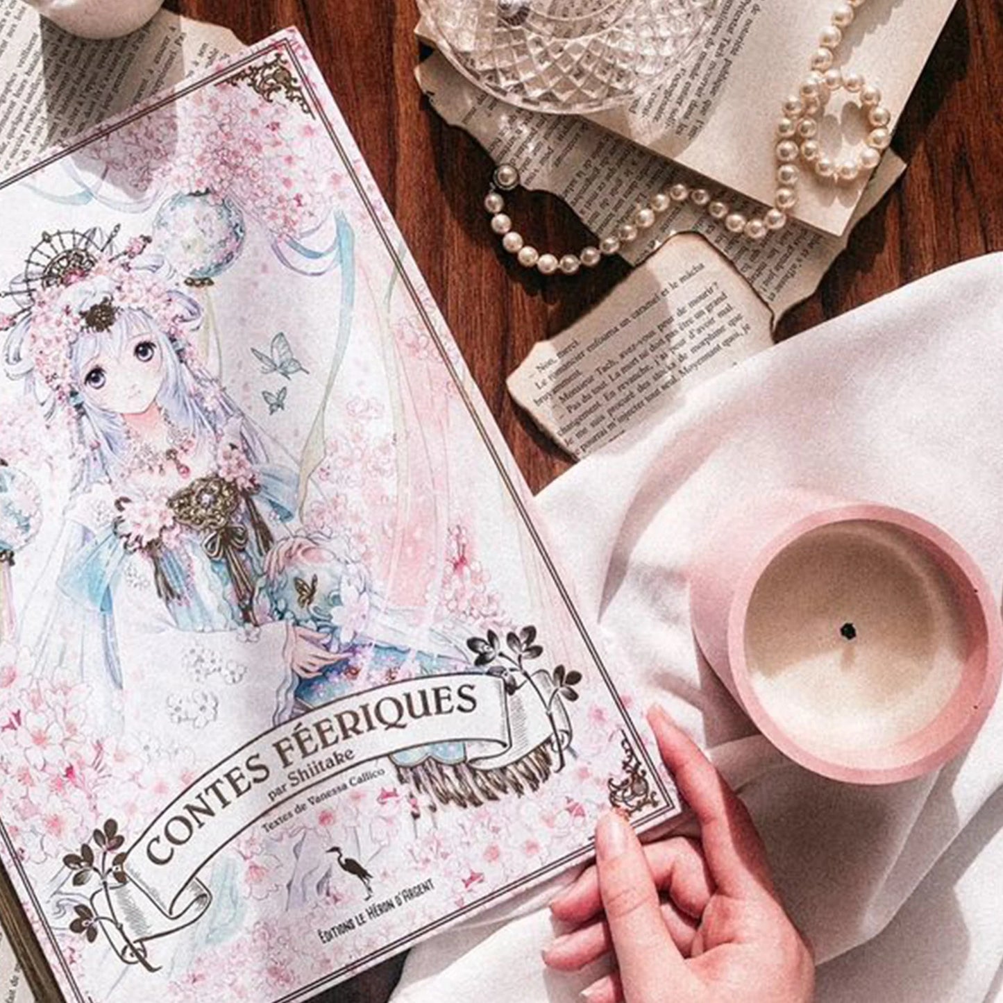 Osaka - Bougie Parfumée et Rechargeable Fleurs de Cerisier Glycines