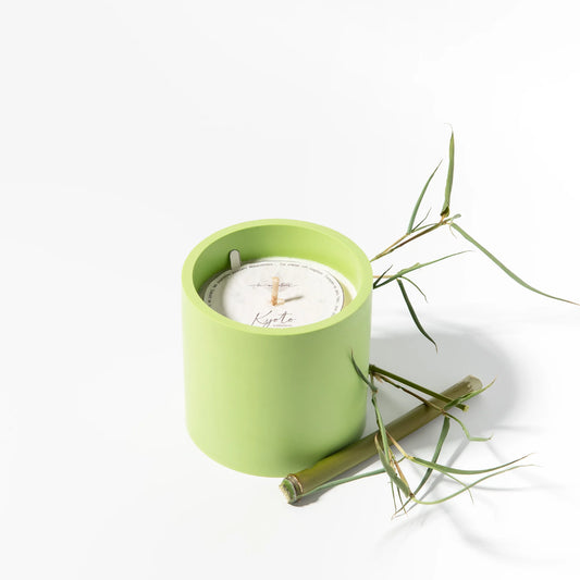 Kyoto - Bougie Parfumée et Rechargeable Bambou