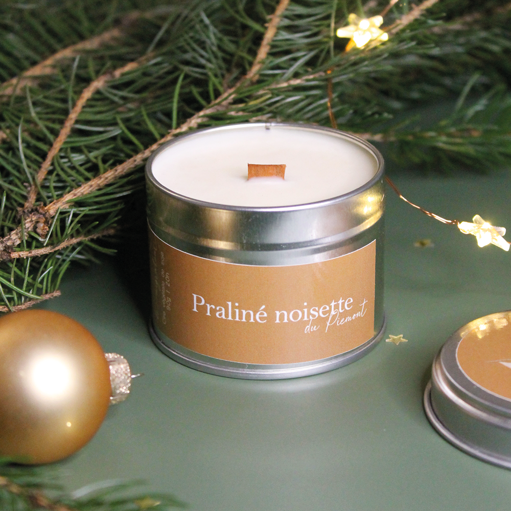 Bougie Parfumée Praliné Noisette du Piémont