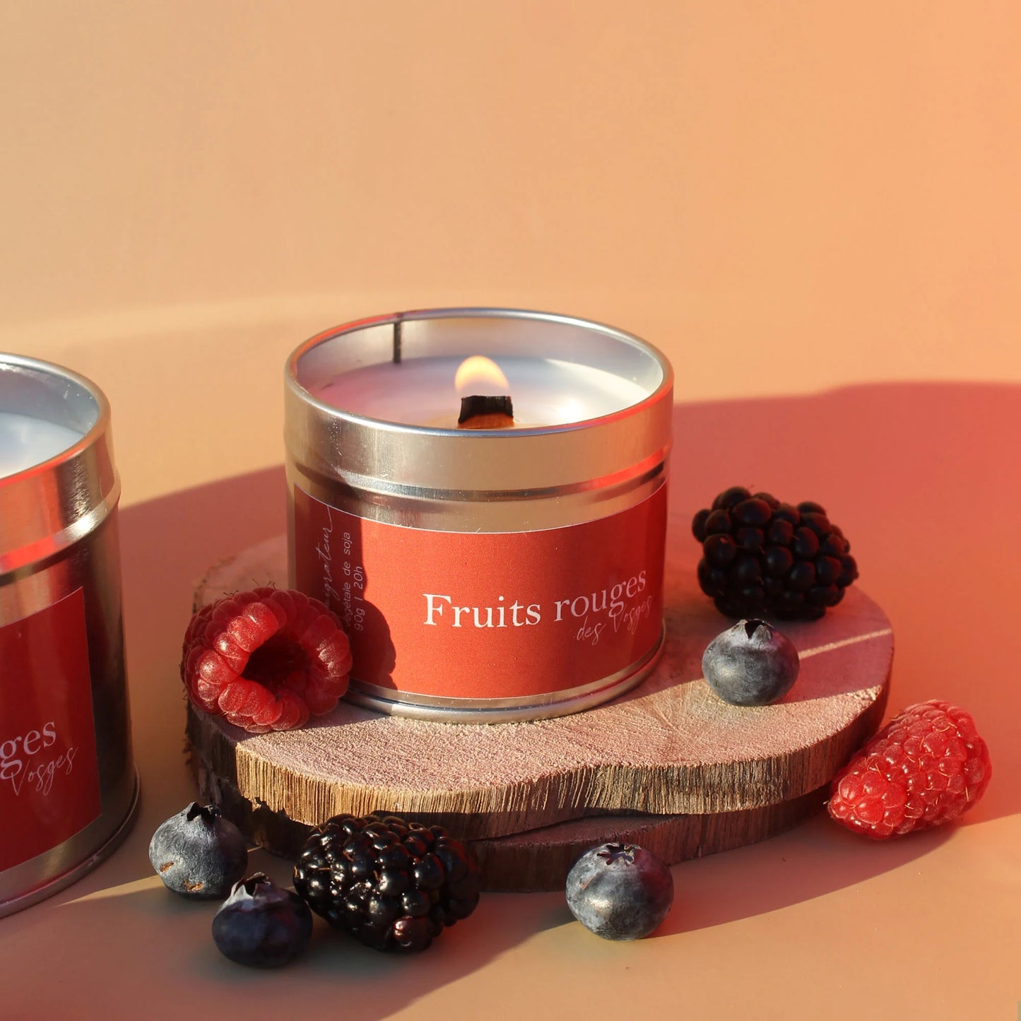 Bougie Parfumée Fruits Rouges des Vosges