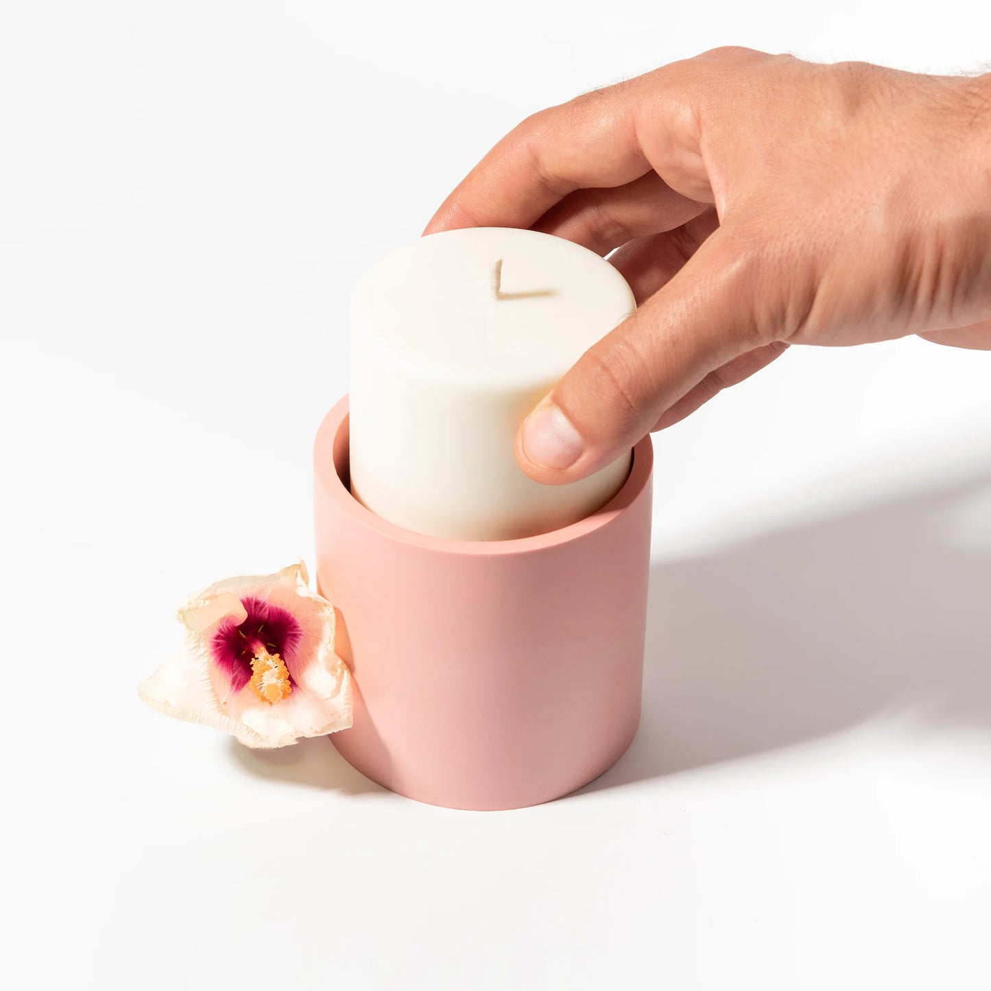 Séoul - Bougie Parfumée et Rechargeable Hibiscus Camélia