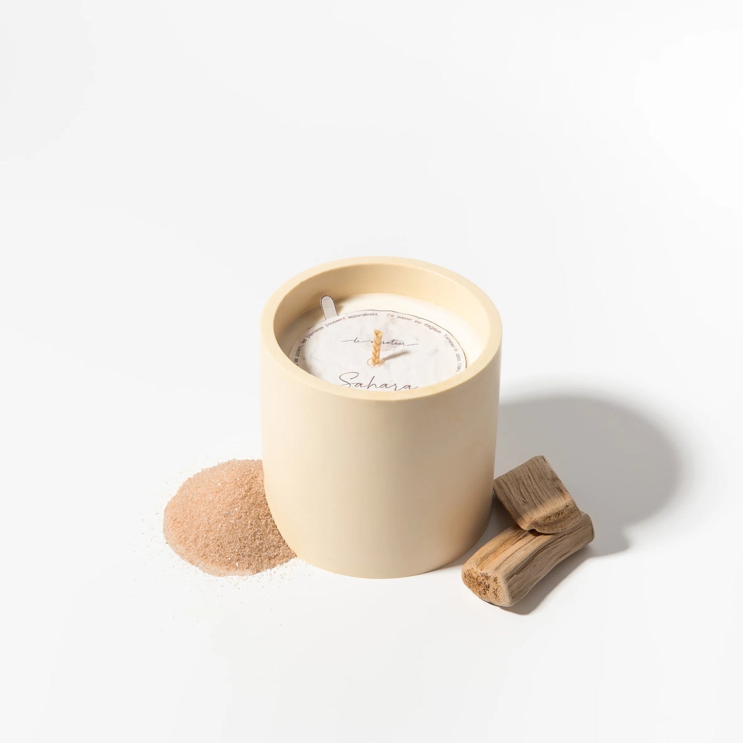 Sahara - Bougie Parfumée et Rechargeable Bois de Oud