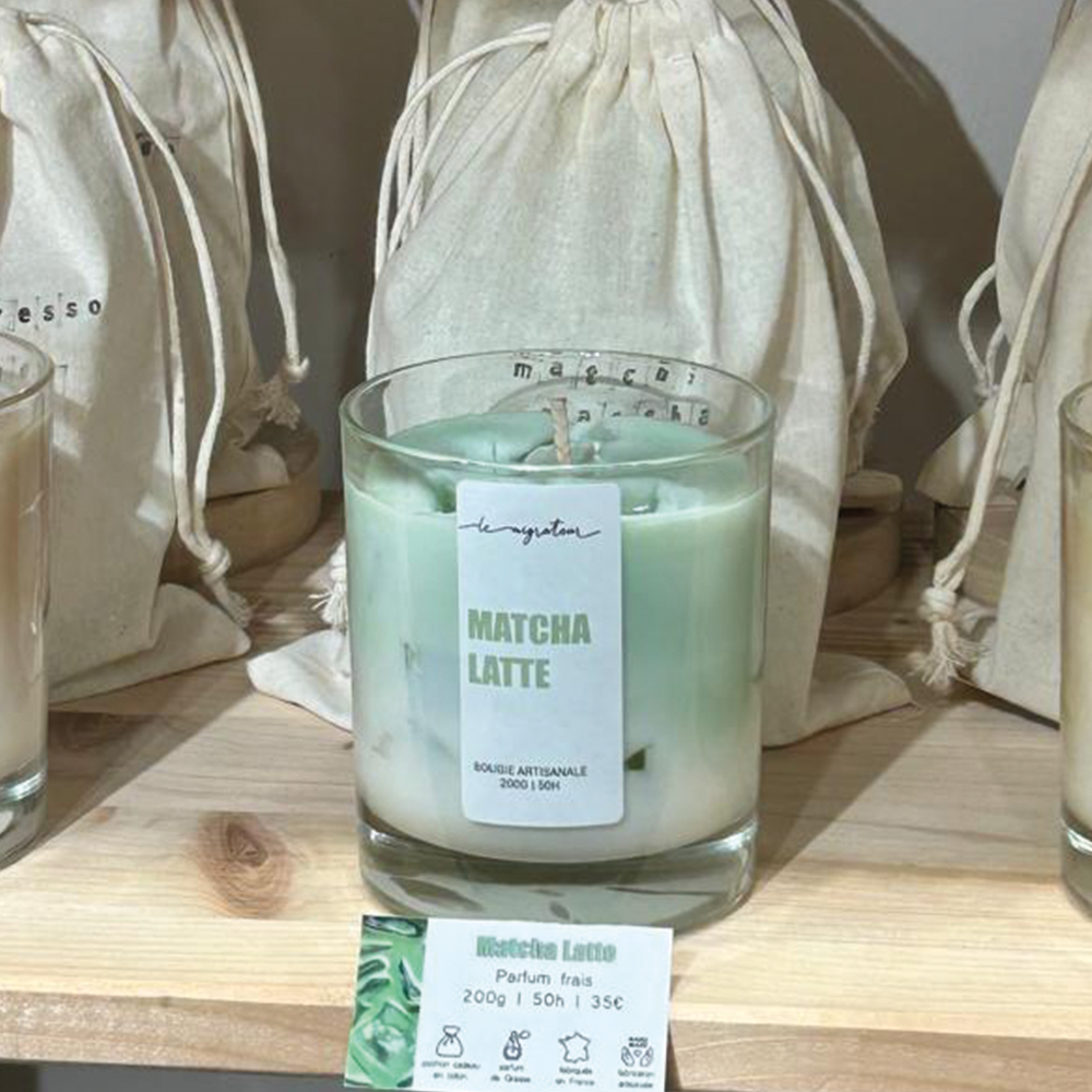 Bougie Matcha Latte