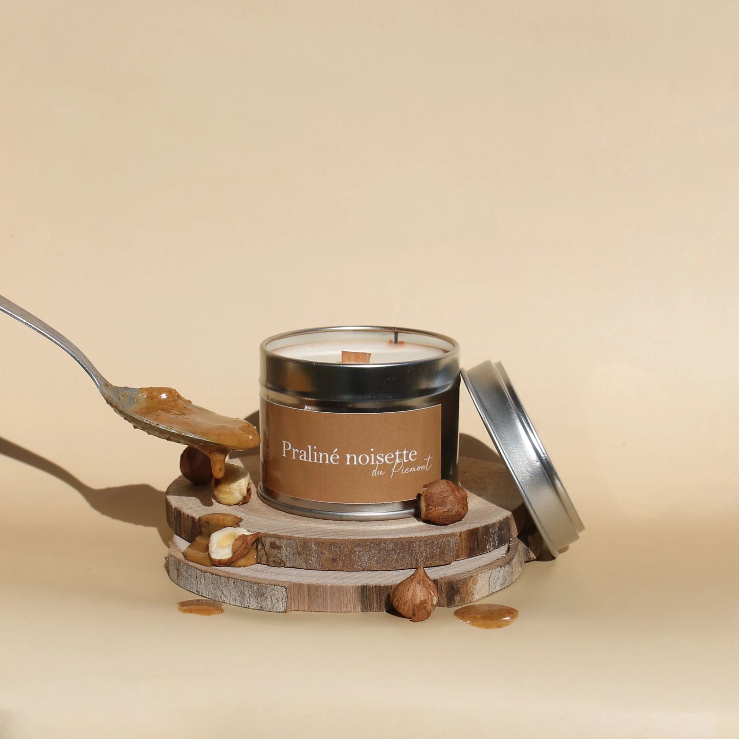 Bougie Parfumée Praliné Noisette du Piémont