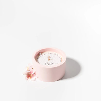 Osaka - Bougie Parfumée et Rechargeable Fleurs de Cerisier Glycines